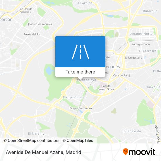 Avenida De Manuel Azaña map