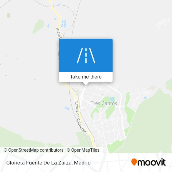 Glorieta Fuente De La Zarza map