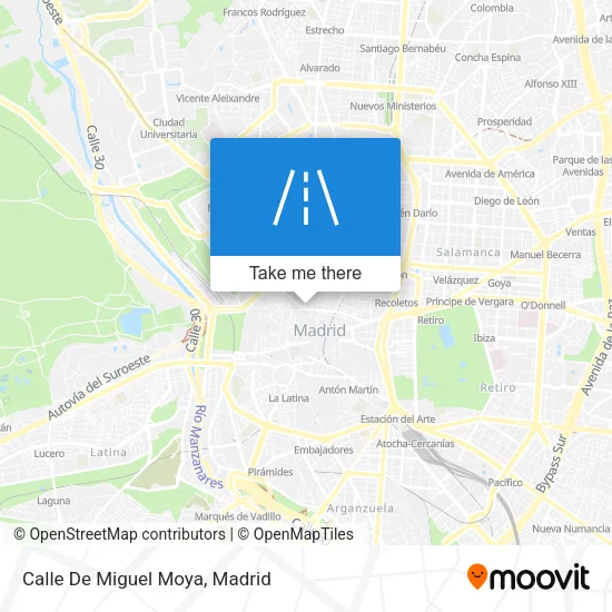 Calle De Miguel Moya map