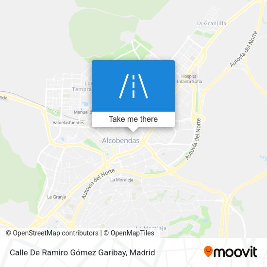 Calle De Ramiro Gómez Garibay map