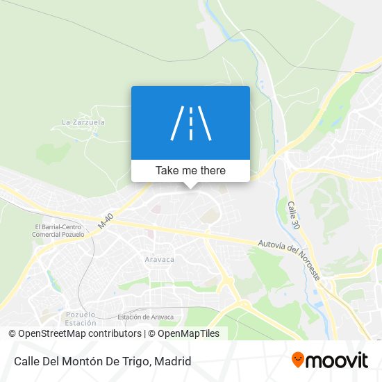mapa Calle Del Montón De Trigo