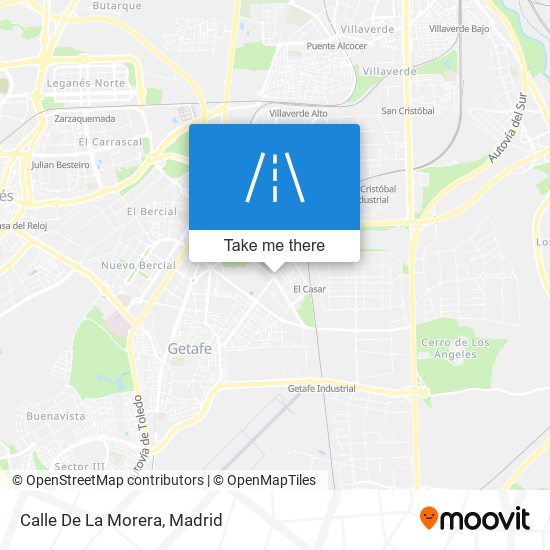 mapa Calle De La Morera