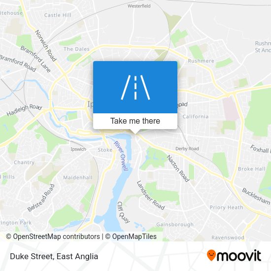Duke Street map
