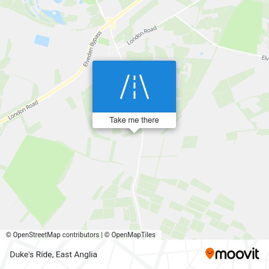 Duke's Ride map