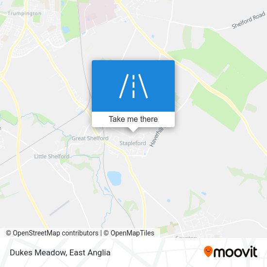 Dukes Meadow map