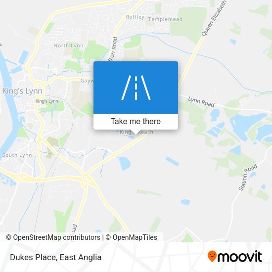 Dukes Place map
