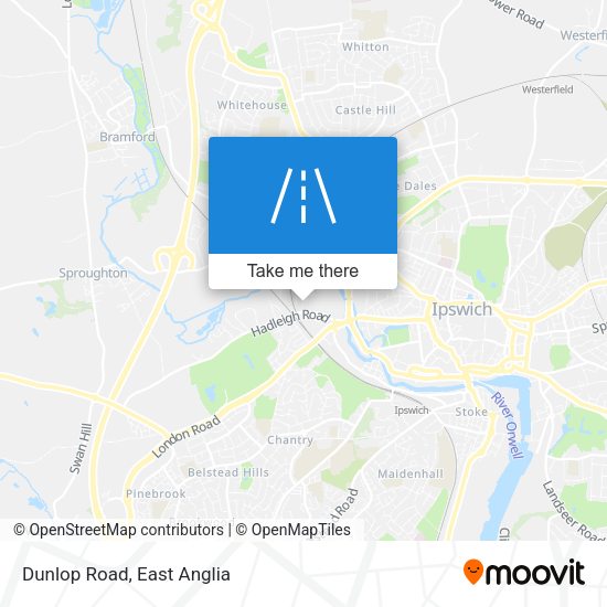 Dunlop Road map