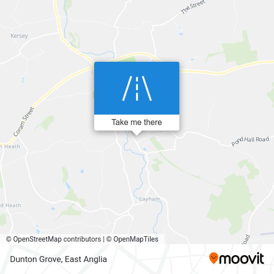 Dunton Grove map