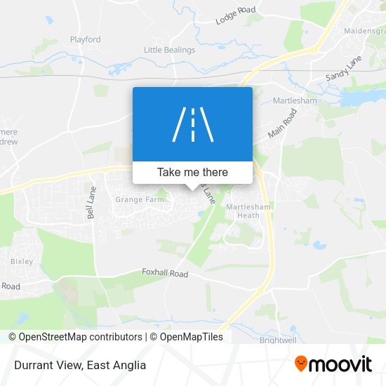 Durrant View map