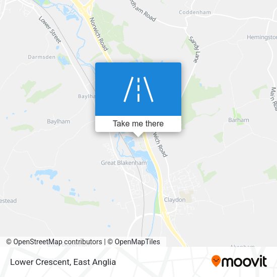Lower Crescent map