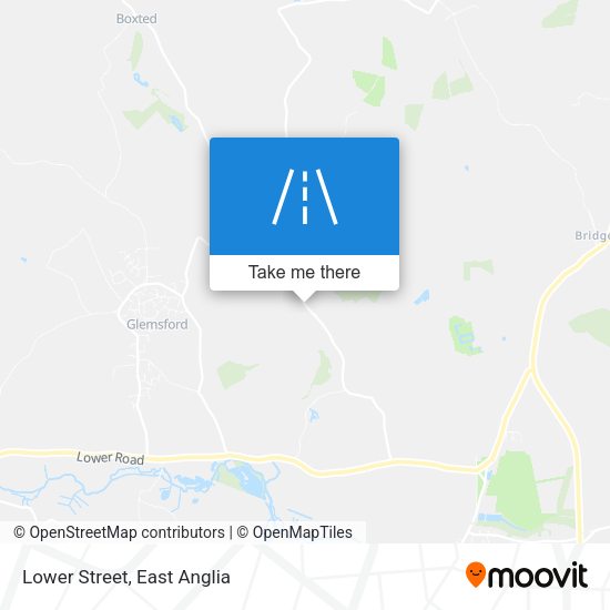 Lower Street map
