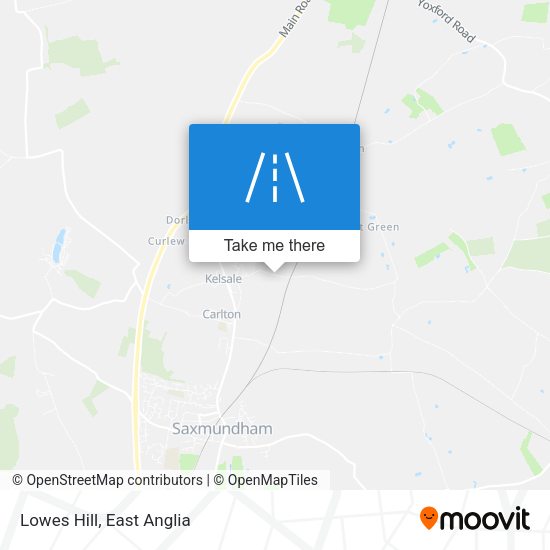 Lowes Hill map