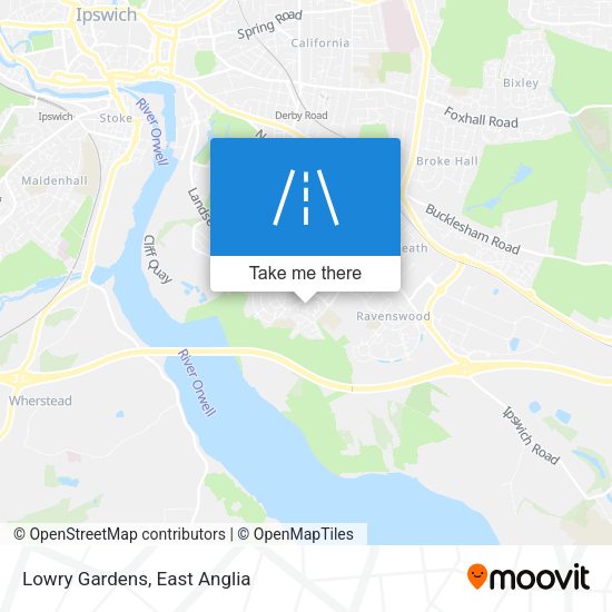 Lowry Gardens map