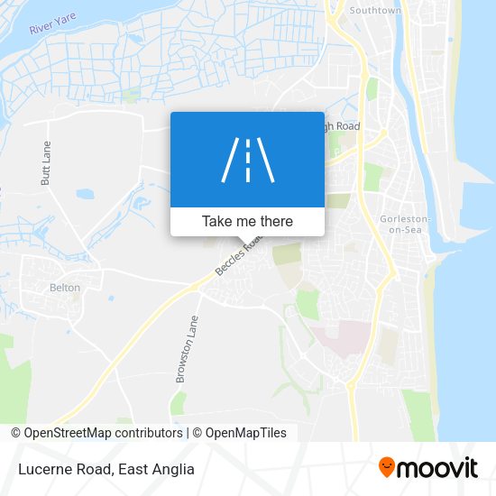 Lucerne Road map