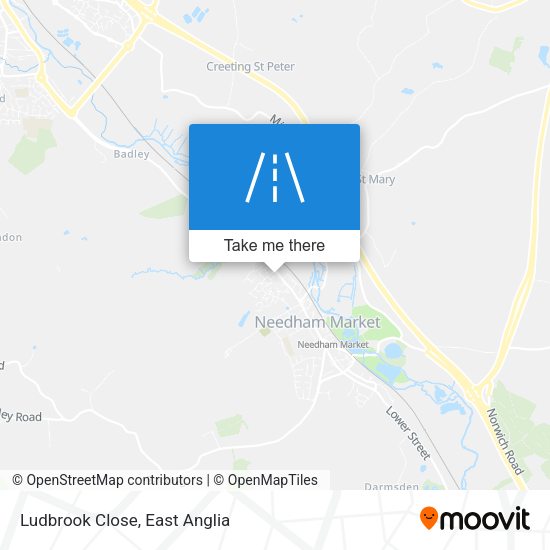 Ludbrook Close map