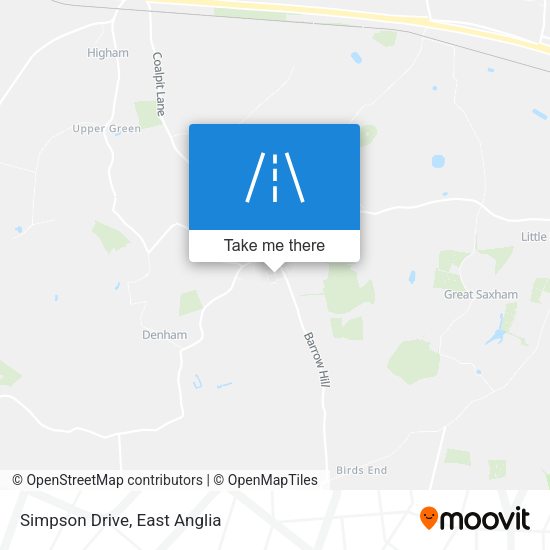 Simpson Drive map