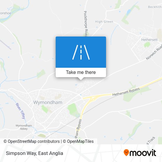 Simpson Way map