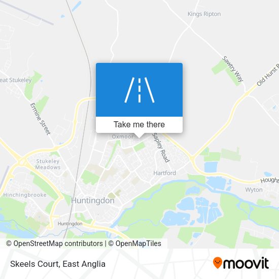 Skeels Court map
