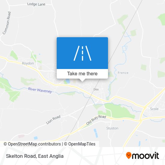 Skelton Road map
