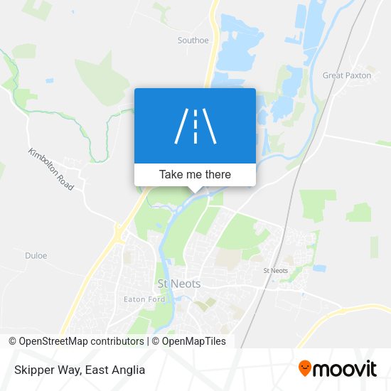 Skipper Way map