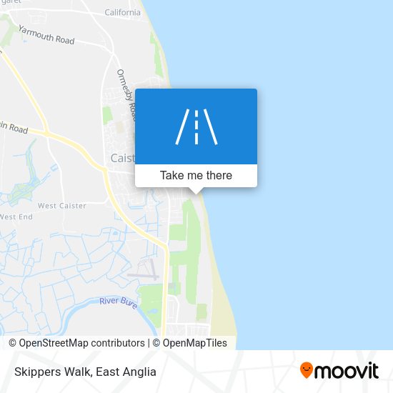 Skippers Walk map
