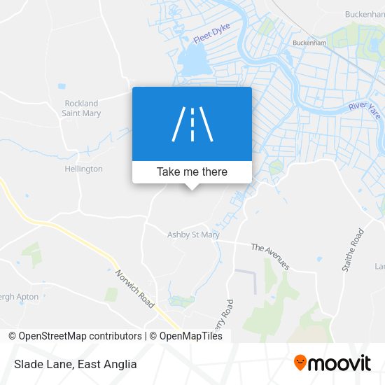 Slade Lane map