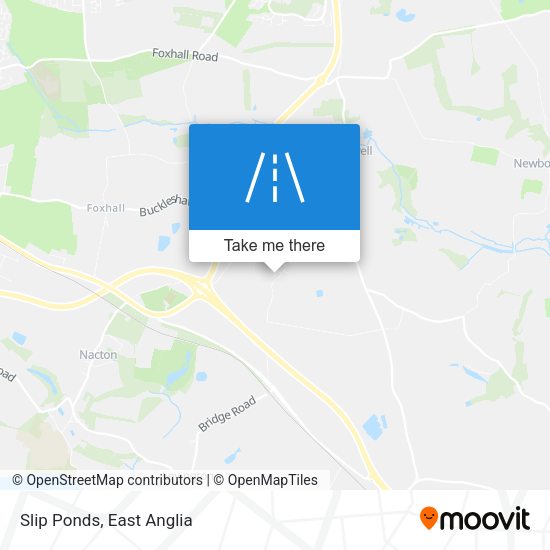 Slip Ponds map