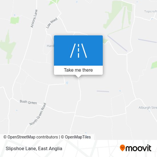 Slipshoe Lane map