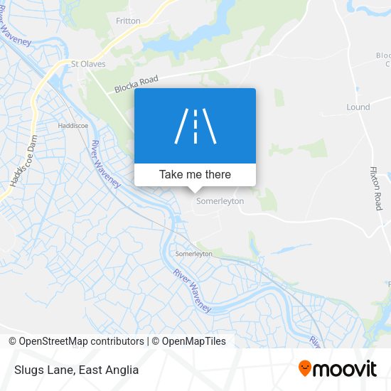 Slugs Lane map