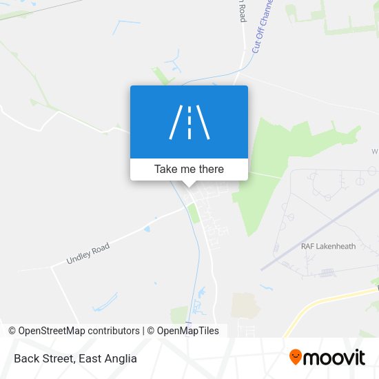 Back Street map