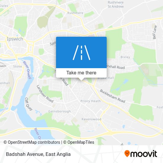 Badshah Avenue map