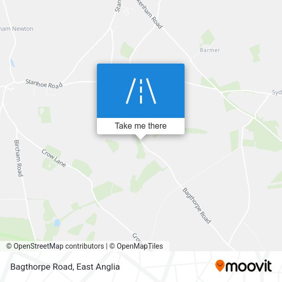 Bagthorpe Road map