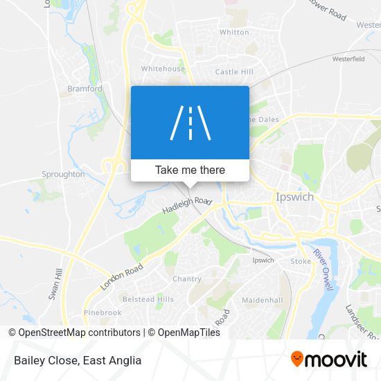 Bailey Close map