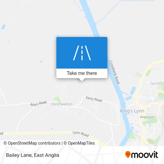 Bailey Lane map