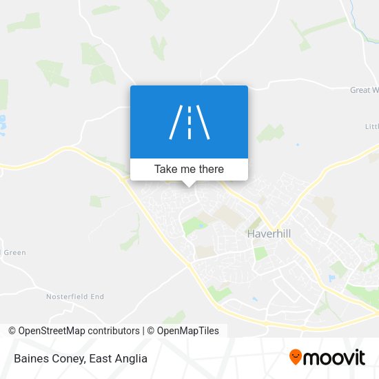 Baines Coney map