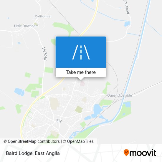Baird Lodge map