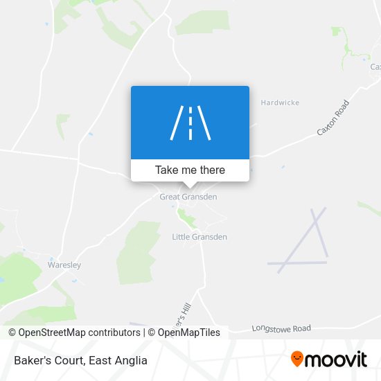 Baker's Court map