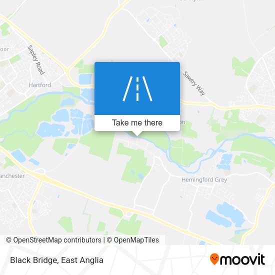 Black Bridge map