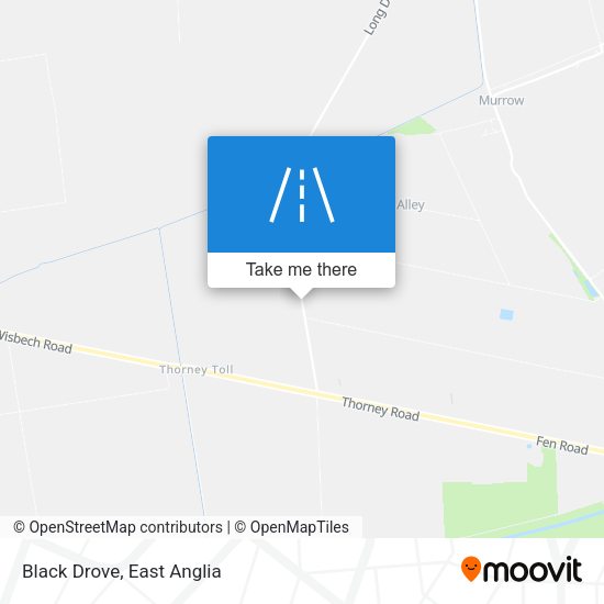 Black Drove map