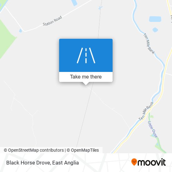 Black Horse Drove map