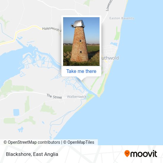 Blackshore map
