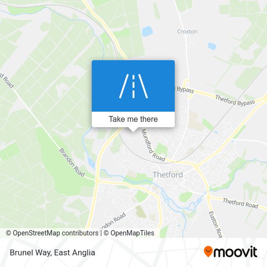 Brunel Way map