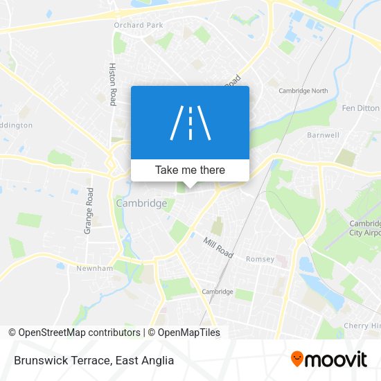 Brunswick Terrace map