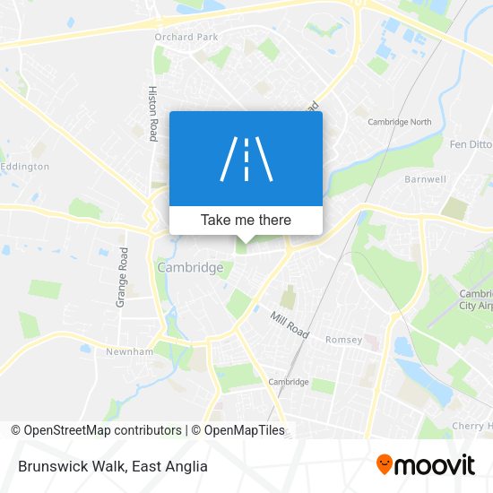 Brunswick Walk map