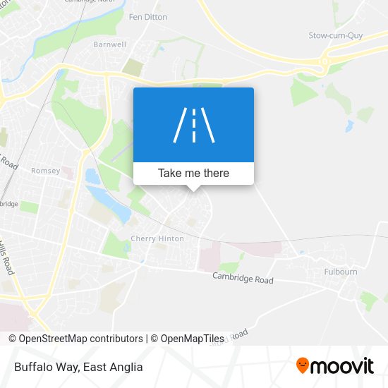 Buffalo Way map