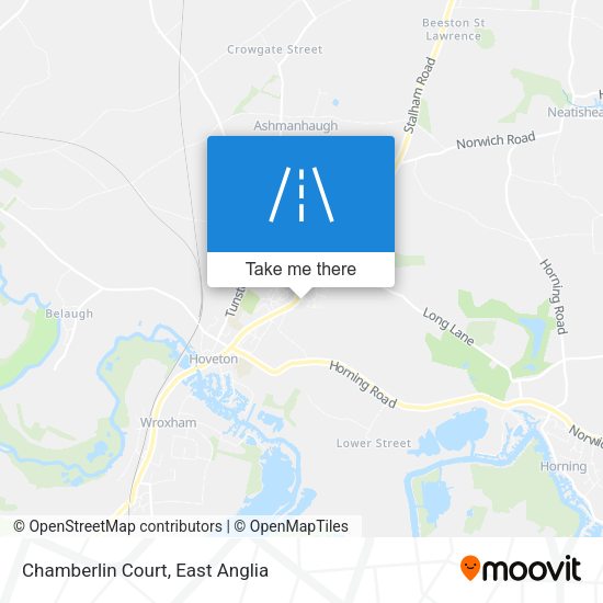 Chamberlin Court map