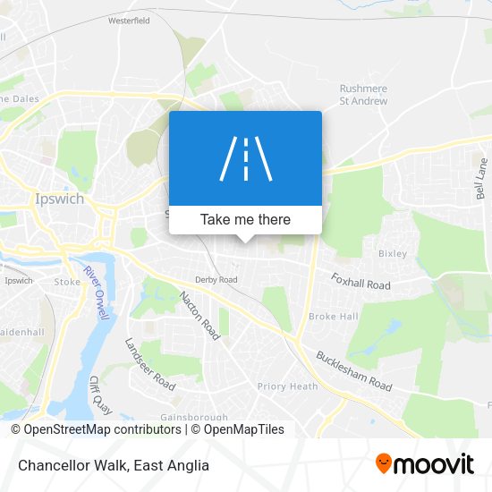 Chancellor Walk map