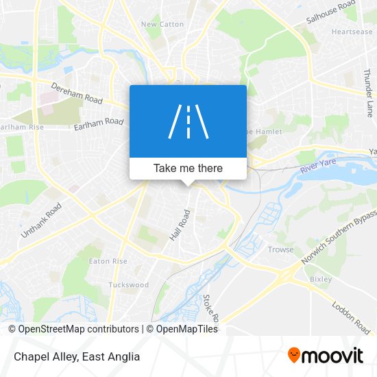 Chapel Alley map
