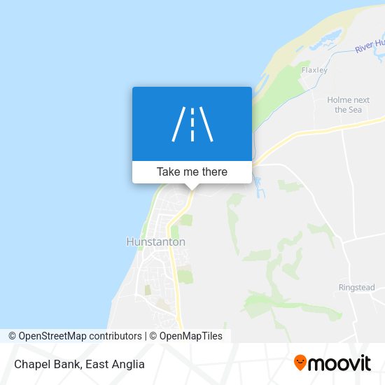 Chapel Bank map