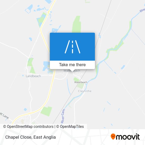 Chapel Close map
